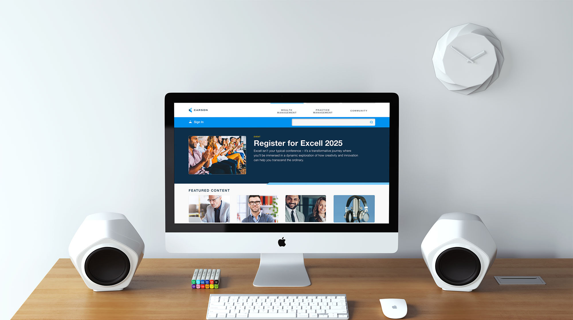 Schedule Squared mobile app sales website shown on desktop, tablet, and mobile devices