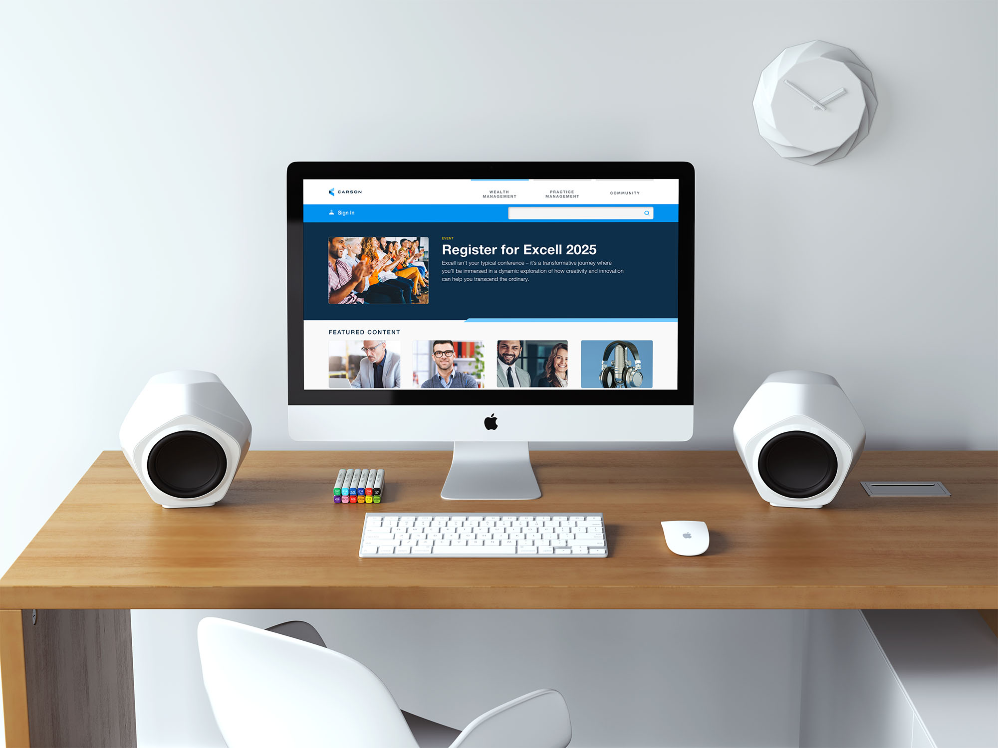 Schedule Squared mobile app sales website shown on desktop, tablet, and mobile devices
